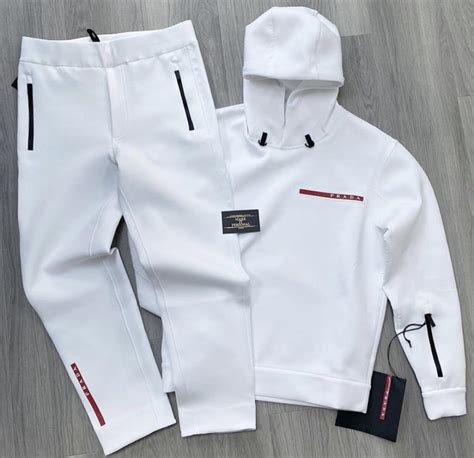 men's prada tracksuit|Prada tracksuit men's UK.